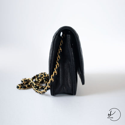 Classic Wallet on Chain Black GHW Special Edition