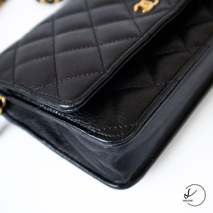 Classic Wallet on Chain Black GHW Special Edition