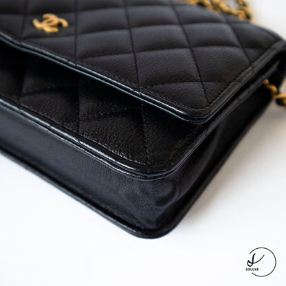 Classic Wallet on Chain Black GHW Special Edition