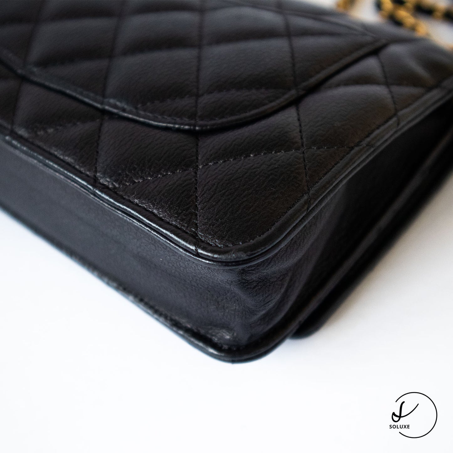Classic Wallet on Chain Black GHW Special Edition