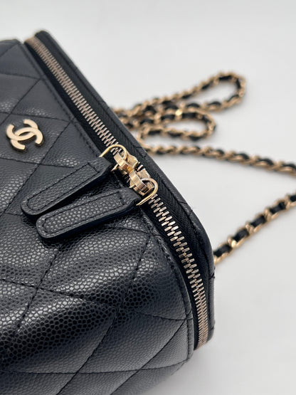 Long Vanity Case with Chain