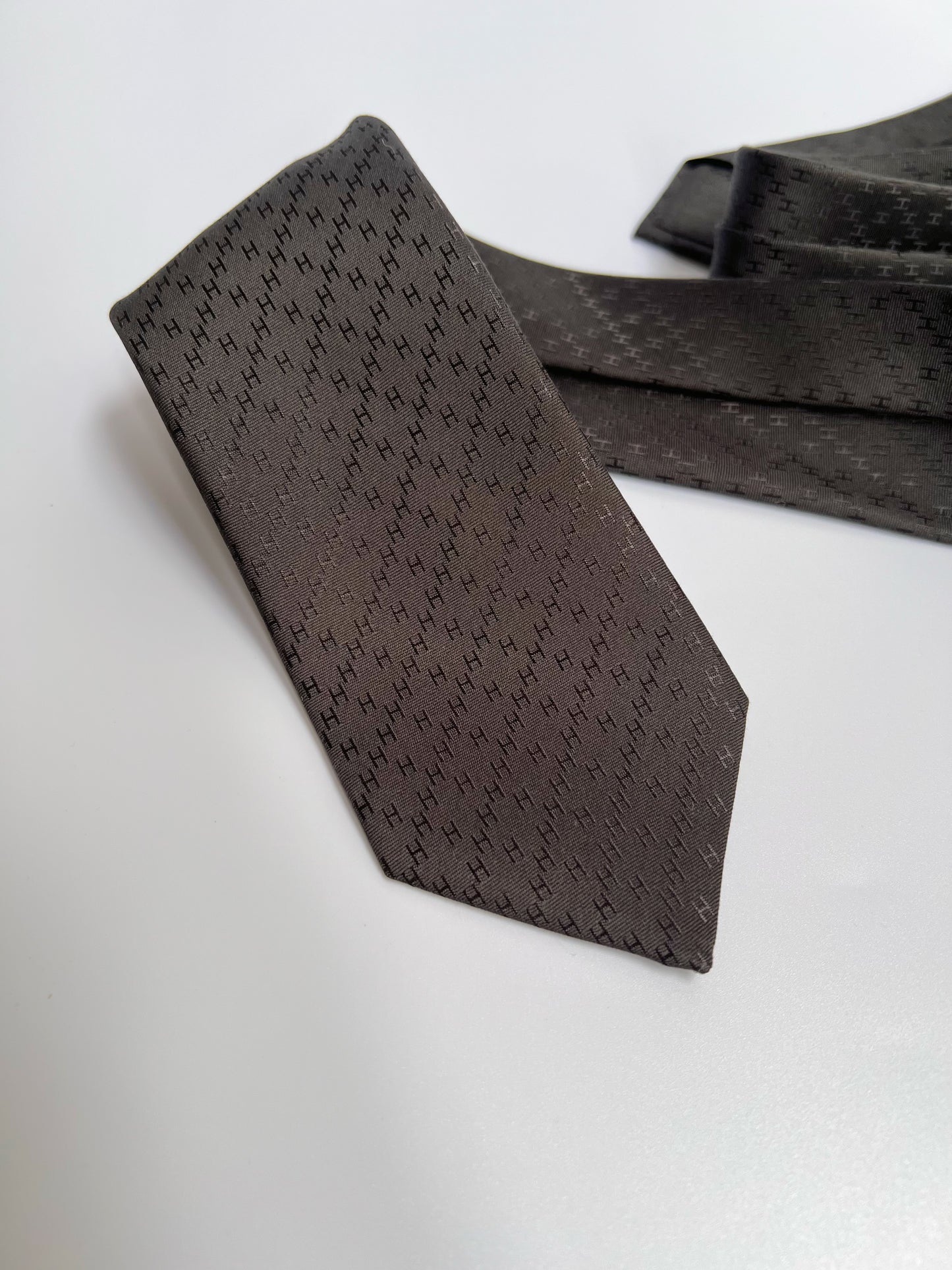 Hermes Necktie Black