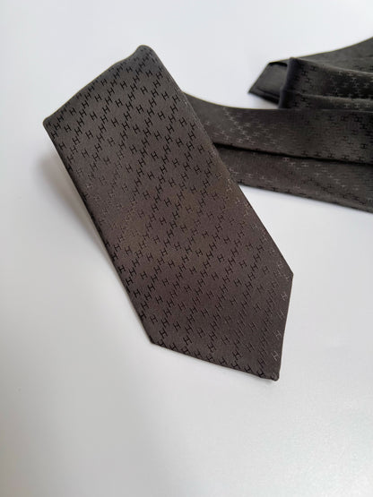 Hermes Necktie Black