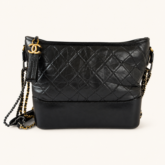 Gabrielle Hobo Bag Old Medium — product preview on cream background